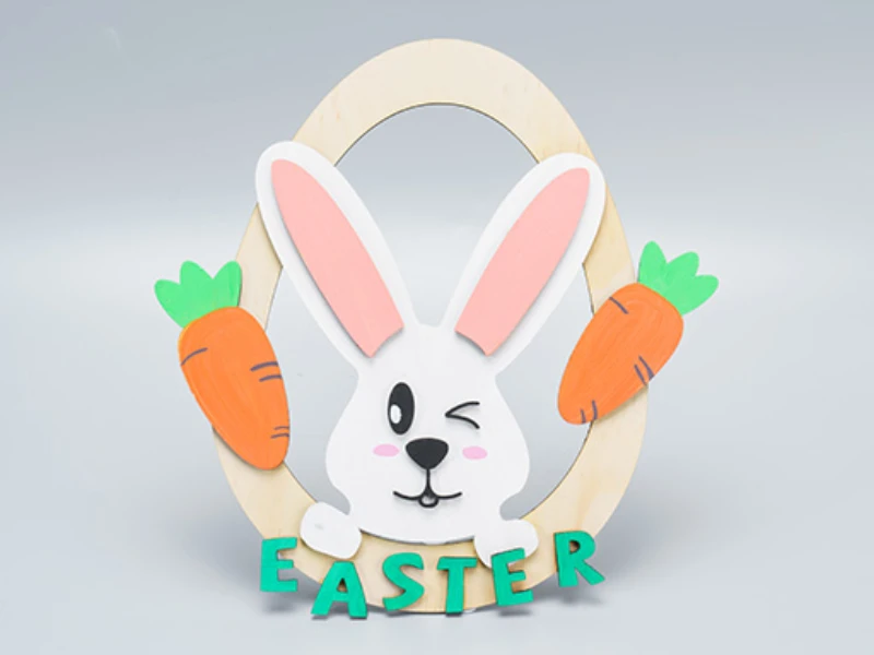 Easter Bunny Egg Decoration