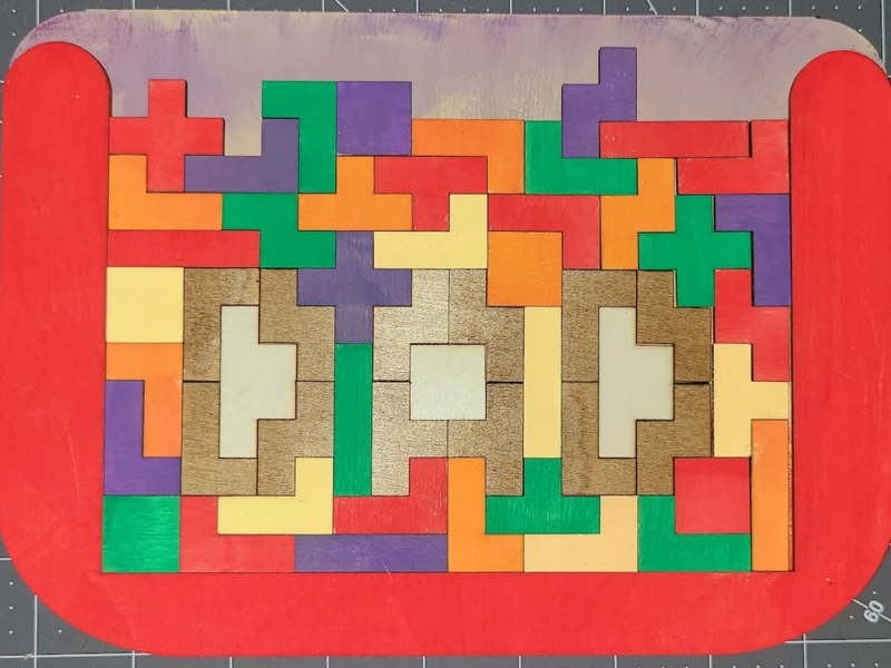 [Week 3 Task] Tetris Puzzle for Father's Day