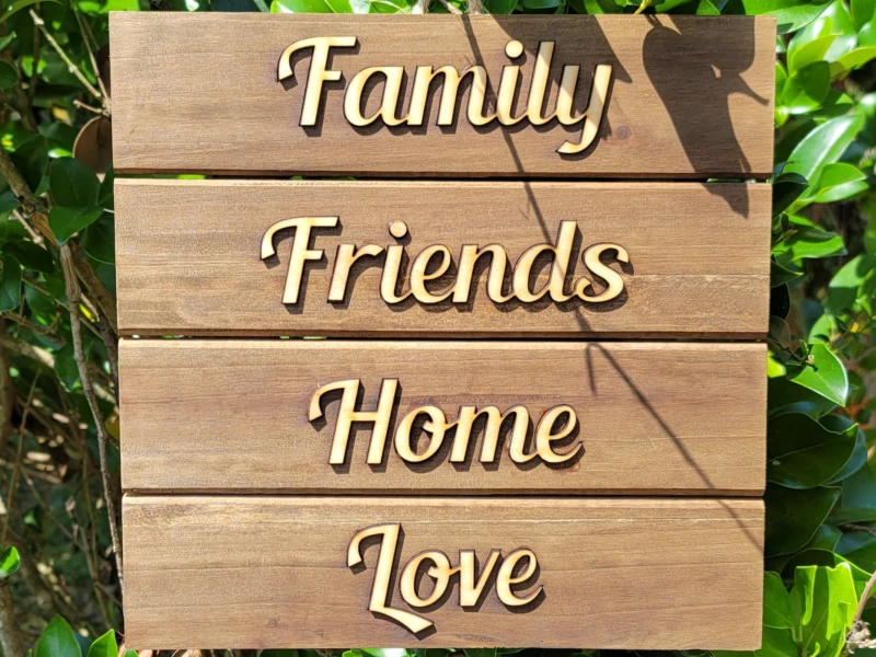 Home Decoration Gift (Week 2) Home Sign