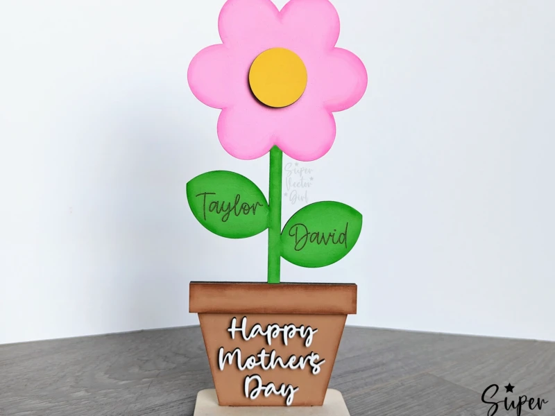 Personalized Mother's Day Flower Pot