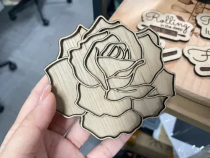 Rose Coasters