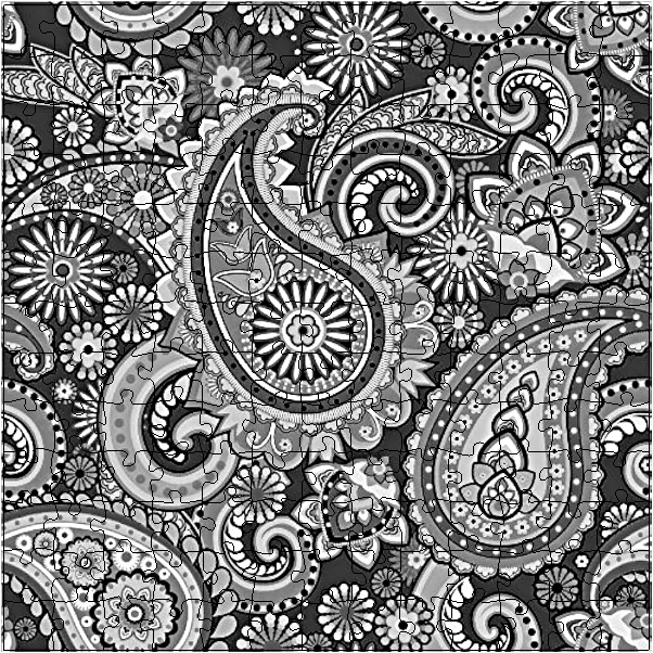 Paisley puzzle - xTool Projects