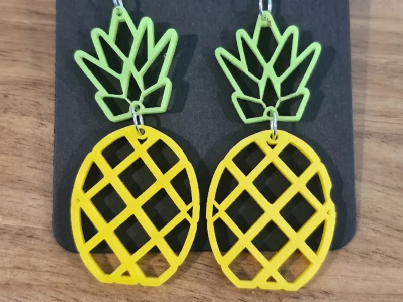 Jointed Pineapple Earrings