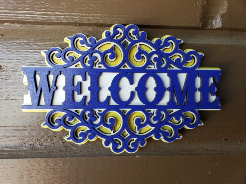 Welcome Sign - 5Weeks5Projects #2