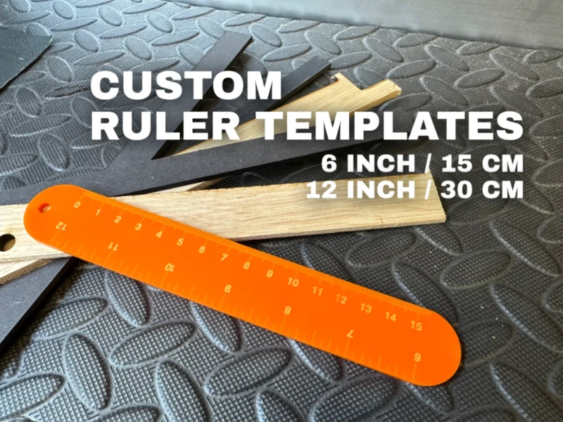 Make your own ruler templates
