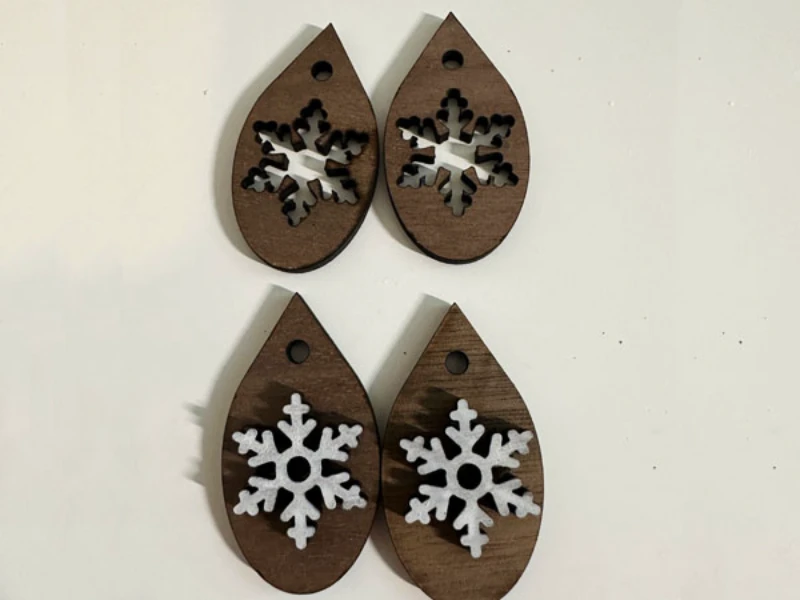 Snowflake Earrings- 2 sets 