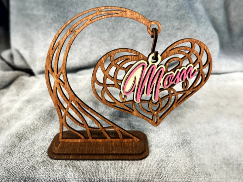 Mother's Day hanging heart