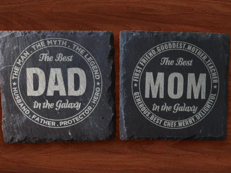 Coasters For MOM & DAD